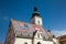 The iconic historical Church of Saint Mark in Zagreb