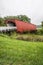 The iconic Hogback Covered Bridge spanning the North River, Winterset, Madison County, Iowa