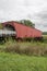 The iconic Hogback Covered Bridge spanning the North River, Winterset, Madison County, Iowa