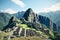 Iconic Incan ruins of Machu Picchu in Peru