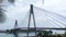 The iconic landmark Balerang Bridge from Batam Indonesia