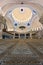 Iconic Malaysian Islamic mosque praying court