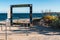 Iconic Marion Bay photo frame near jetty