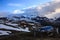 The Iconic Matterhorn and Snowcapped Mountainous Landscape in vicinity of Gornergrat train stations, Zermatt, Switzerland, Europe