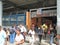 Iconic metro station in the city of Caracas, Metro de Caracas, Petare station, where you can see people in their facilities, Carac