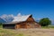 The iconic Moulton barn in Grand Teton National Park,