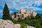 Iconic Parthenon Temple at the Acropolis of Athens, Greece