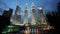 The Iconic Petronas Twin Towers in Kuala Lumpur, Malaysia