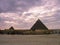The iconic Pyramids at Giza just outside Cairo