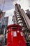 Iconic Red British Post Box