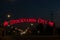 The Iconic Red Stockyards City Neon Sign in Oklahoma City, Oklahoma