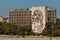 Iconic sculpture of Che Guevara on the Revolution Square in Havana