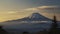The iconic silhouette of Mountain Fuji.