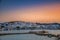 Iconic view from the picturesque seaside village of Naousa in the island of Paros, Cyclades, Greece, during summer period