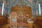 Iconostasis and icons of orthodox monastery