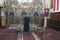 Iconostasis separates nave from apse in Savina Orthodox monastery