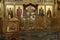 Iconostasis separates nave from apse in Shipchenski monastery