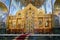 The iconostasis of the Temple of the Savior on spilled Blood. Saint â€“ Petersburg, Russia.