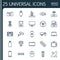 Icons Set. Collection Of Cctv, Wireless Router, Ventilator And Other Elements. Also Includes Symbols Such As Mp3