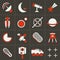 Icons space set 2