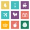 Icons for Web Design and Mobile Applications set 2