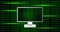 ICT technology background of binary numbers or codes with monitor display binary green color black background 4k footage clip