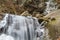 Icy Buttermilk Falls in Peekamoose Gorge