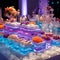 Icy Delights: Artistic Ice Sculptures and Frozen Treats