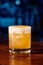 icy glass of zesty whiskey sour