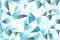 Icy low poly polygonal triangular icy abstract background. Vector