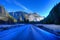 Icy Road Yosemite Valley