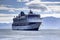 Icy Straight Point, Alaska - July 5, 2016: Celebrity Infinity anchored off Icy Straight Point in Alaska.