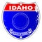 Idaho Flag Icons As A Interstate Sign
