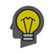 Idea bulb head