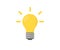 Idea lamp, innovative idea, light bulb logo design. Lamp concept. Light bulb.