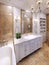 Idea of luxury classic bathroom design