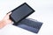 Idea technology tablet pc in hand