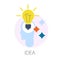 Idea thought creativity isolated icon invention modern technology