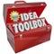 Idea Toolbox Creativity Inspiration Brainstorming Light Bulb Too