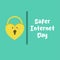 An ideal vector graphic for commemorating Safer Internet Day is this one