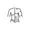 ideal Woman & man body icon. Element of anti aging outline icon for mobile concept and web apps. Thin line ideal Woman & man body