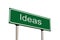 Ideas Green Roadside Road Sign Isolated