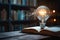 Ideas illuminated Light bulbs and books convey the power of knowledge