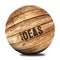 Ideas on wooden ball