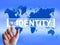 Identity Map Represents Worldwide or