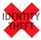 Identity theft stamp