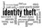 Identity Theft Word Cloud