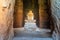 The idol statue inside the main Phimai stone castle