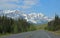 Idylic landscape with Icefield Parkway