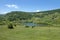 Idyll landscape of Cartolari Lake in Nebrodi Park